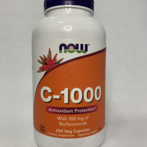 Now C-1000, con 100 mg. de bioflavonoides. 250 cápsulas.
