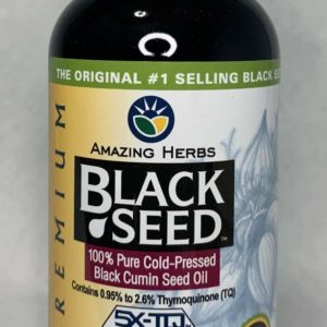 Amazing Herbs Black Cumin Seed Oil, 240 ml.